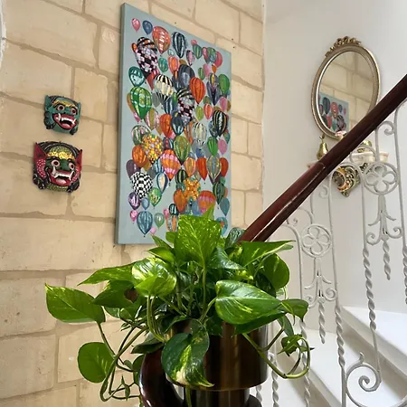 Stylish Boutique Duplex 'green' - Near Valletta! 2 Large Double En-suite Bedrooms Lägenhet Msida